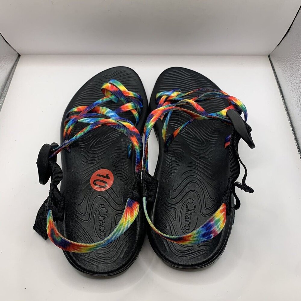 Chaco Z/Volv X2 Sandals - Women's tie dye sandals size 10 D21 Hiking Outdoor - Picture 4 of 7
